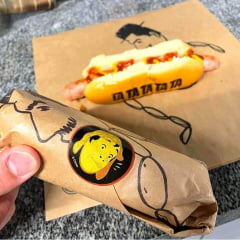 Carimbo a Fogo para Pão de Hot Dog